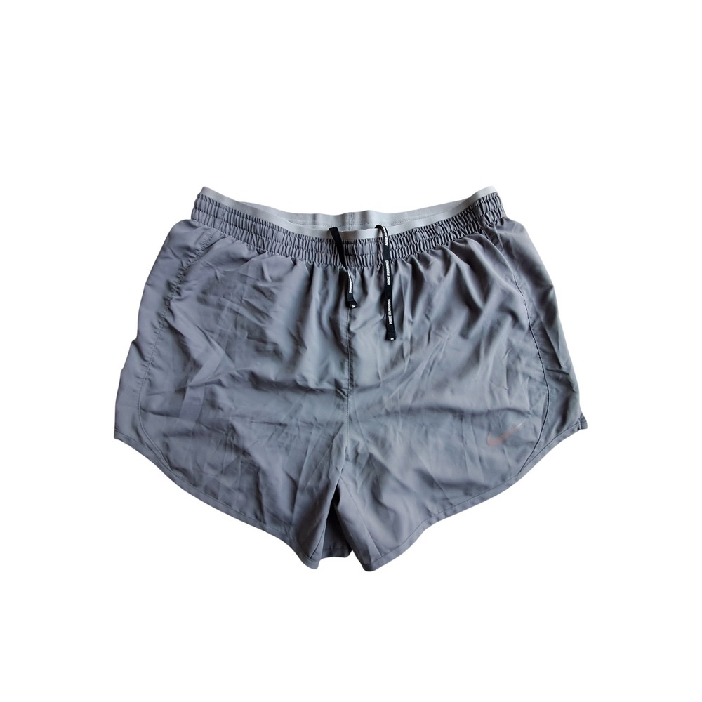 Nike Running Womens Grey Athletic Shorts Drawstring Waist DB4345-058 Size‎ M